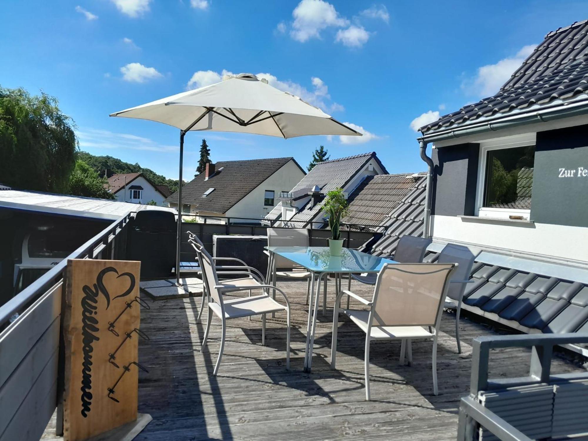 Ferienwohnung Stephanshausen Buitenkant foto